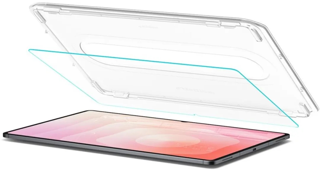 Spigen GLAStR EZ Fit AGL10198 Screenprotector - Samsung Galaxy Tab S11 - Transparant