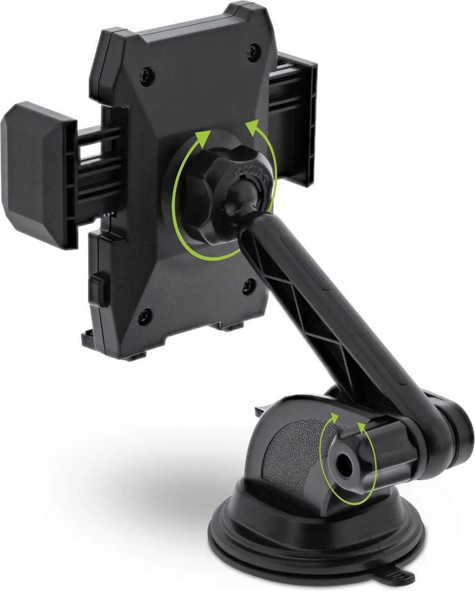 InLine 23156O Autohouder Smartphone - Raam/Luchtrooster - Zwart
