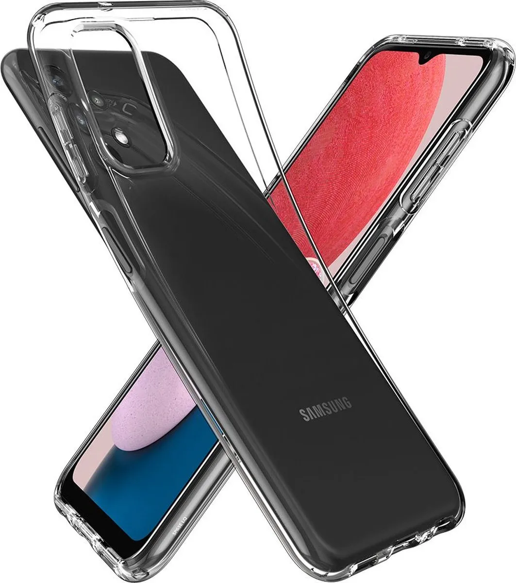 Spigen Liquid Crystal Hoesje ACS04371 - Samsung Galaxy A13 4G - Transparant