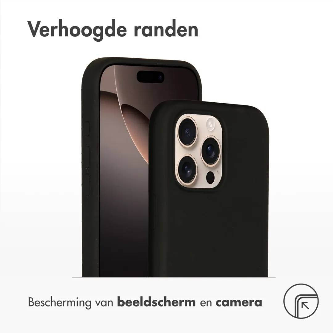 Accezz Hoesje iPhone 16 Pro Max - MagSafe Zwart