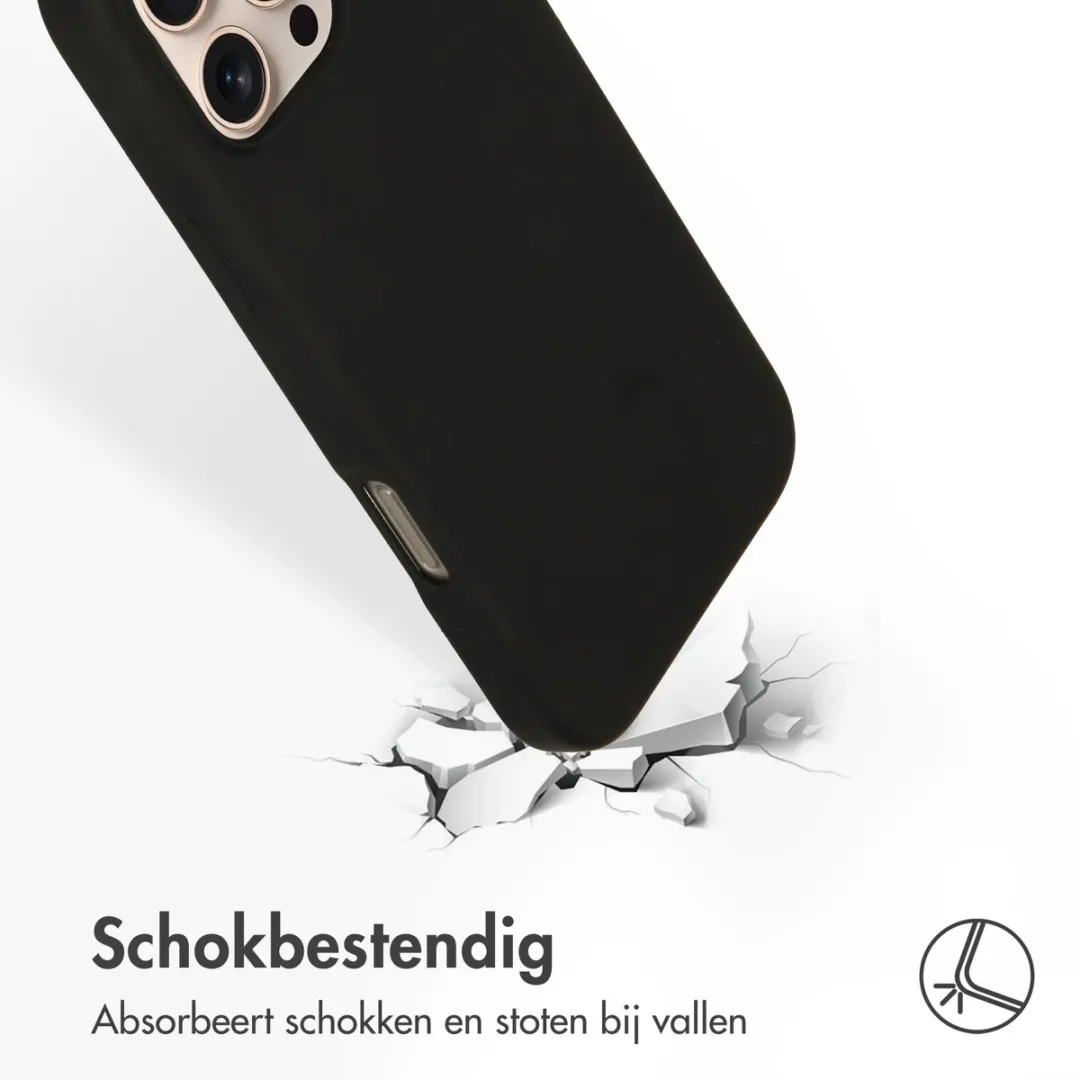 Accezz Hoesje iPhone 16 Pro Max - MagSafe Zwart