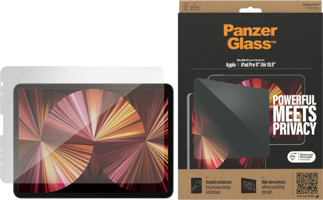 PanzerGlass E2E 5711724126949 iPad Screenprotector - Transparant - afbeelding 6 van 6