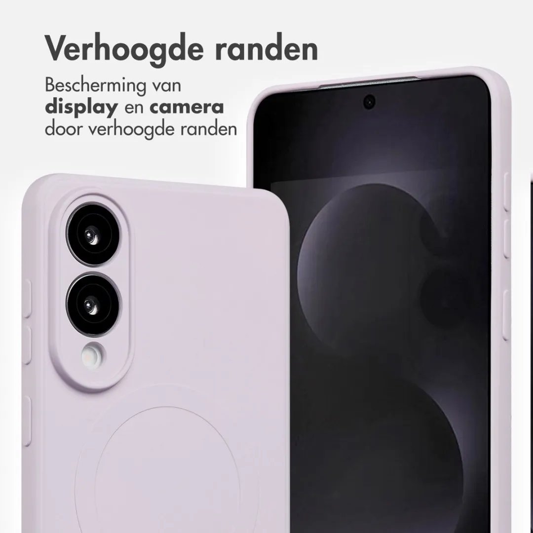 Imoshion Hoesje Samsung Galaxy S25 Edge - Paars - MagSafe