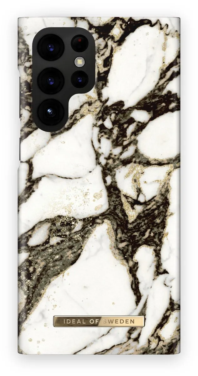 iDeal of Sweden Samsung Galaxy S22 Ultra Hoes Calacatta Golden Marble