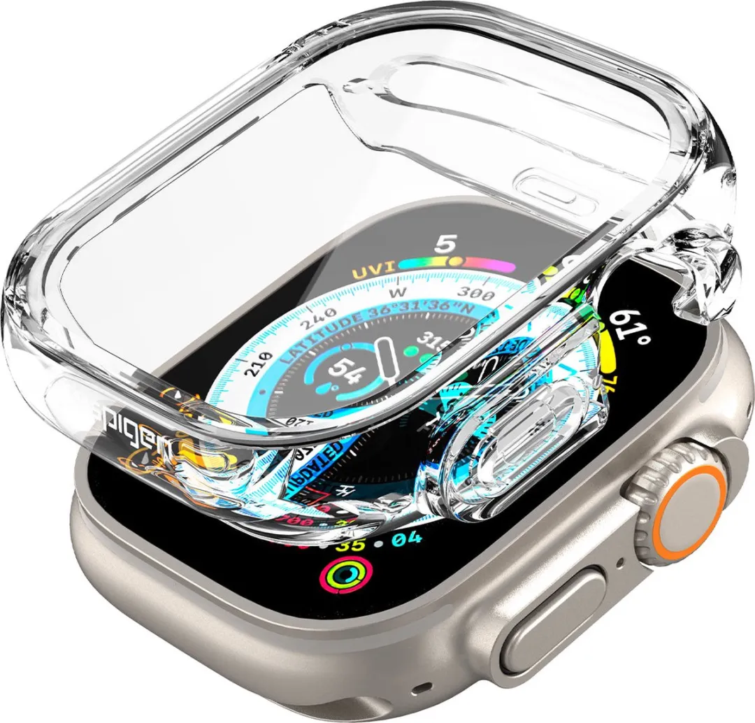 Spigen Apple Watch Ultra Ultra Hybrid Case 49mm - Transparant