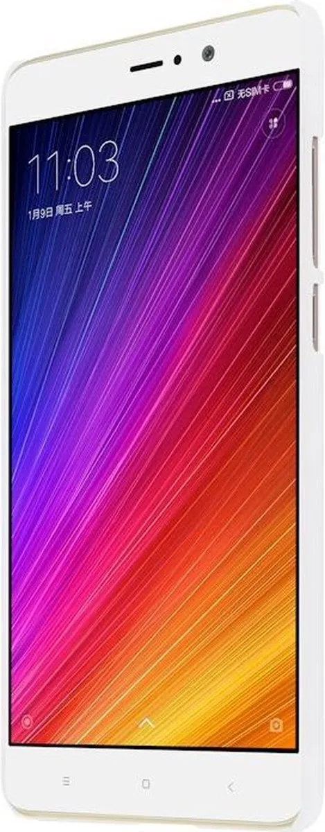Nillkin Frosted Shield Hoes Xiaomi 5S Plus - Wit - afbeelding 4 van 6