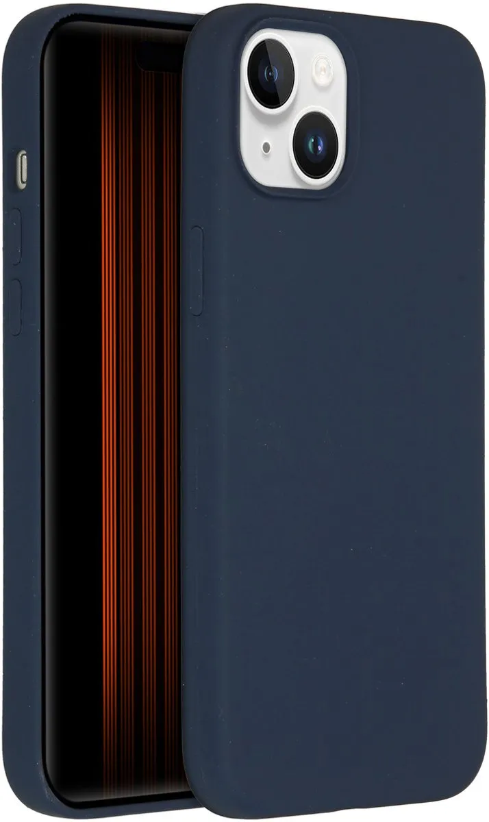 Accezz Hoesje iPhone 15 Plus MagSafe - Donkerblauw