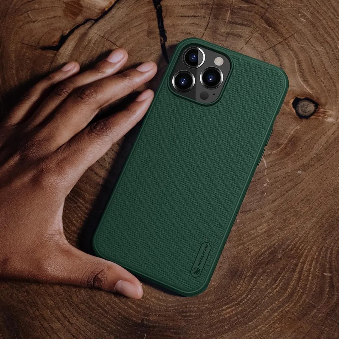 Nillkin Super Frosted Shield Pro iPhone 13 Pro - Groen - afbeelding 3 van 6