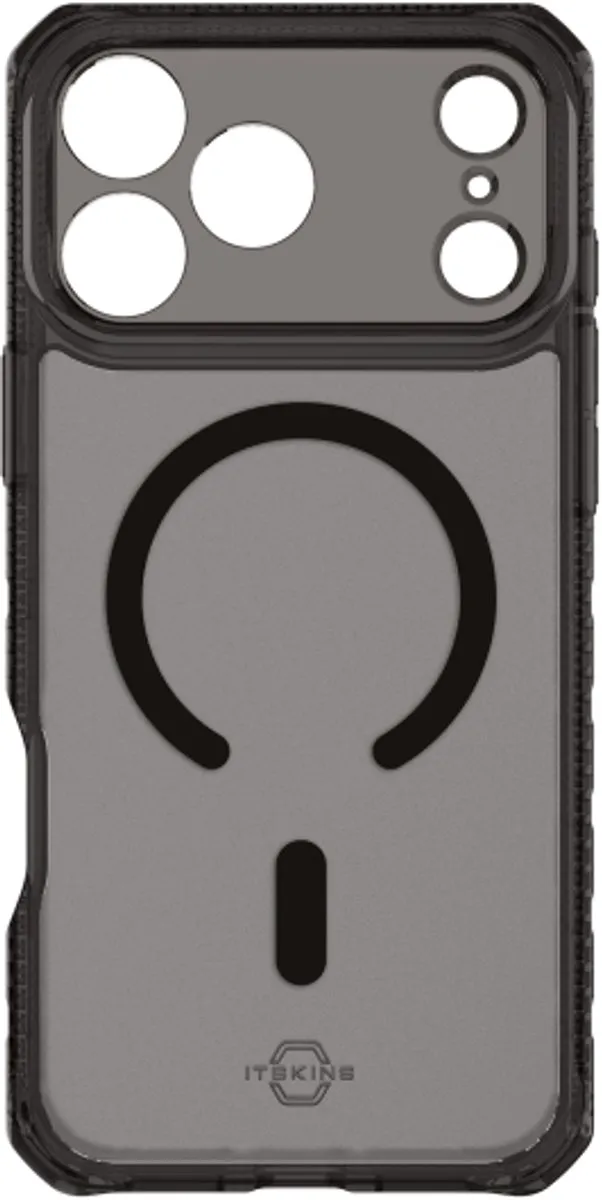 ITSKINS Level 2 HybridMagFrost iPhone 17 Pro Max Hoes - AP7U-HMFRT-BLCK - Zwart