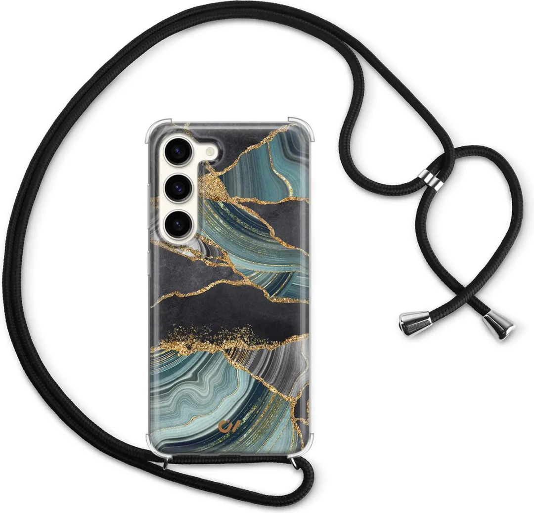 Casevibes Telefoonhoesje S23 C/S23/UV/017 - Groen