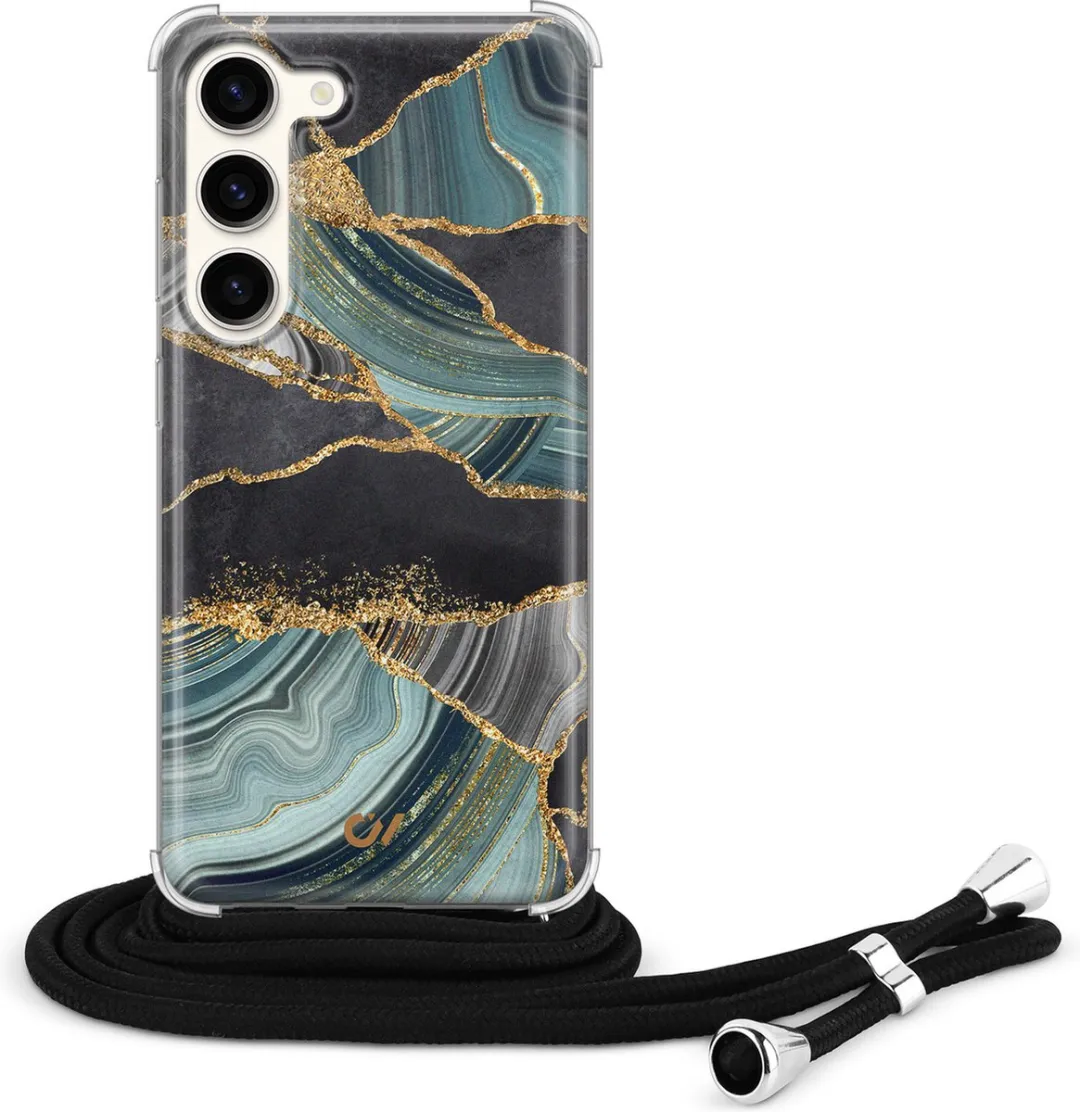 Casevibes Telefoonhoesje S23 C/S23/UV/017 - Groen