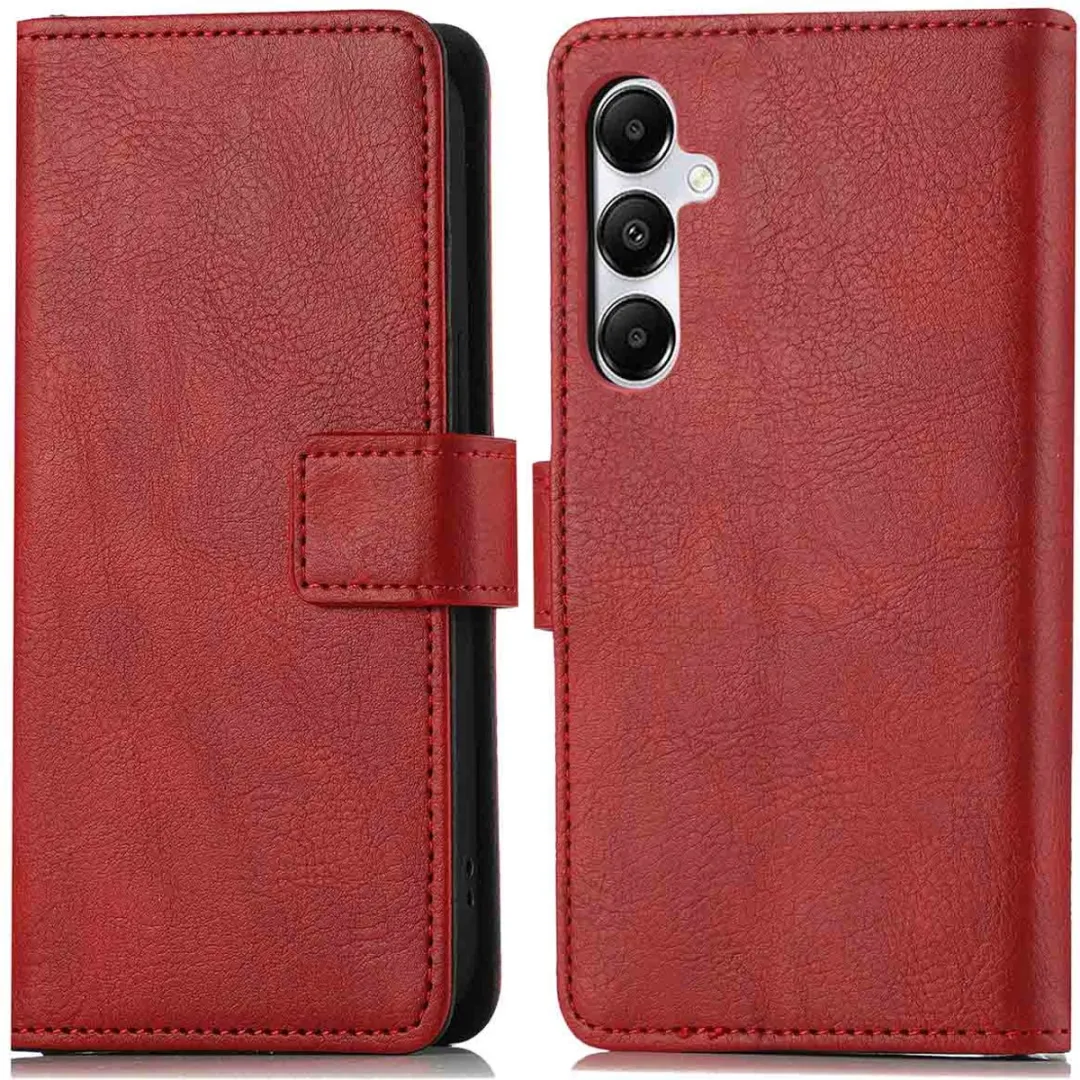 Imoshion Hoesje Samsung Galaxy A55 - 3 Pasjes - Rood