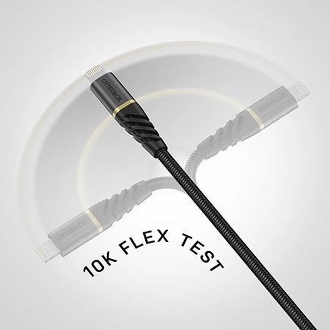 OtterBox Premium USB-C Kabel 1M - Zwart