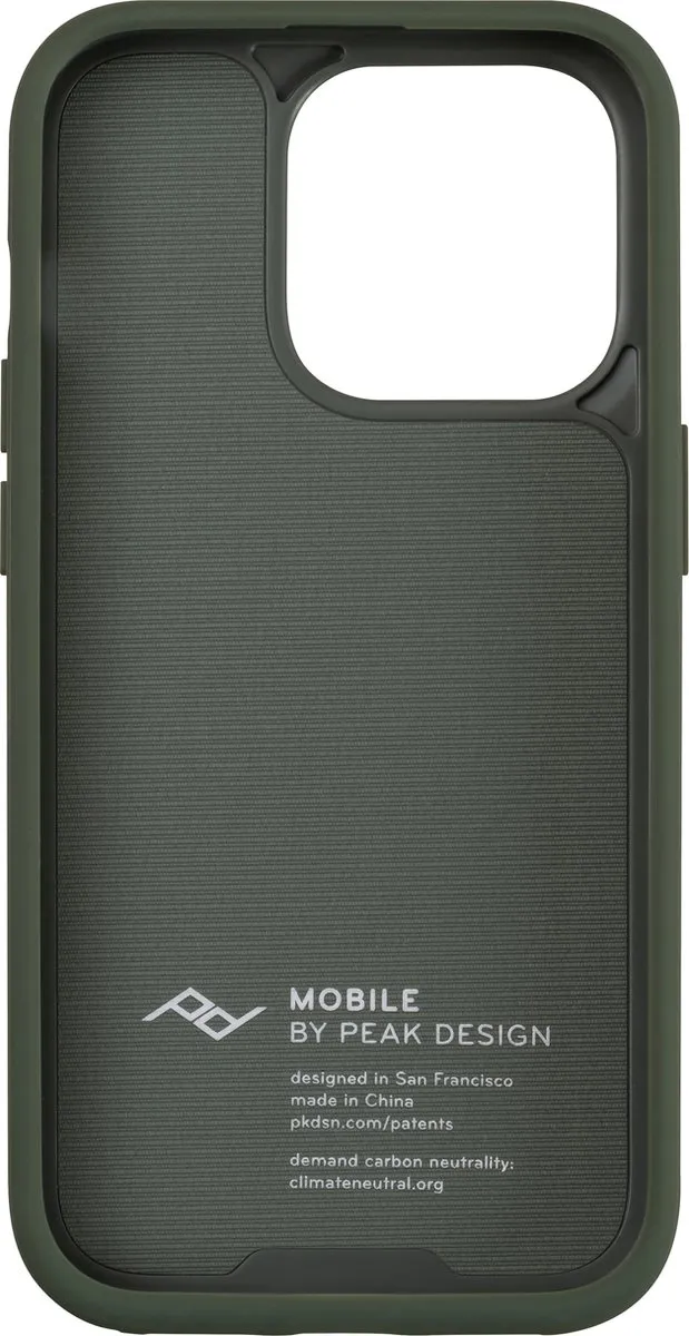 Peak Design Mobile Everyday Fabric Case iPhone 14 Pro M-MC-BB-SG-1 - Sage