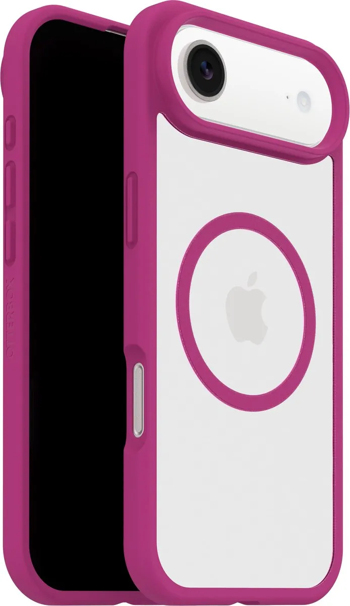 OtterBox React MagSafe 77-98614 - iPhone Air Hoesje - Roze/Transparant