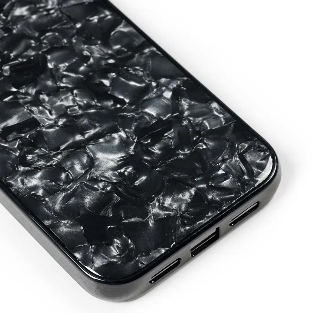 iDeal of Sweden Pearlized Case iPhone 12/Pro - Zwart