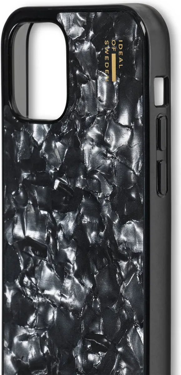 iDeal of Sweden Pearlized Case iPhone 12/Pro - Zwart