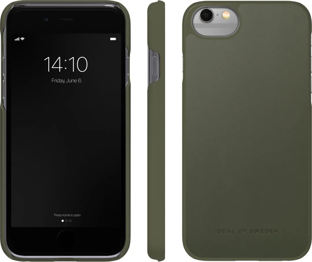 iDeal of Sweden Atelier Case Introductory Unity IDACAW21-I7-360 - iPhone 8/7/6/6s/SE - Intense Khaki - afbeelding 6 van 6