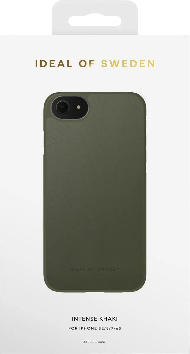 iDeal of Sweden Atelier Case Introductory Unity IDACAW21-I7-360 - iPhone 8/7/6/6s/SE - Intense Khaki