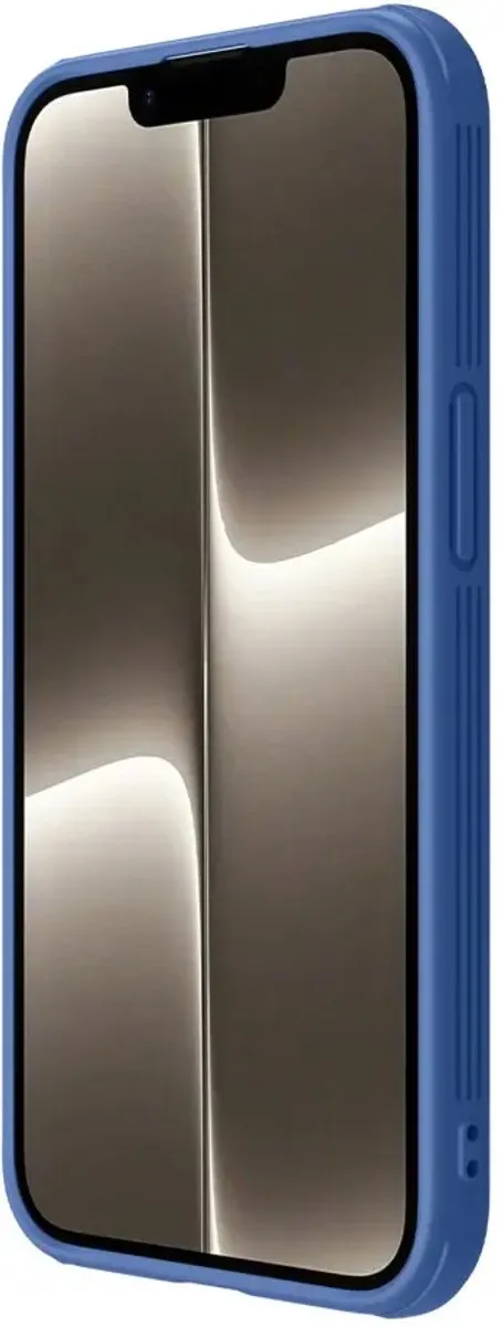 Nillkin CamShield Hoesje iPhone 16e - Blauw - afbeelding 6 van 6
