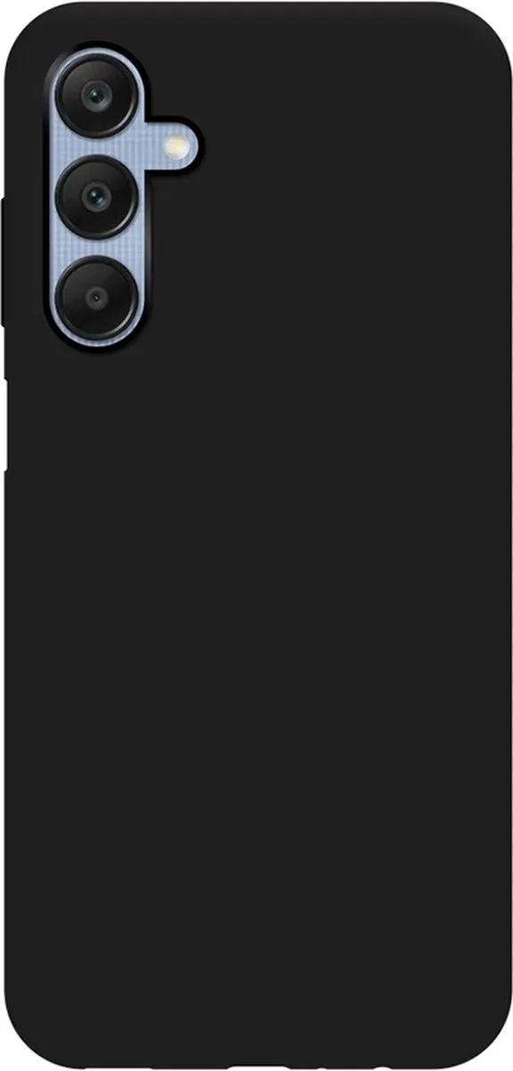 Just in Case Cazy Hoesje Samsung Galaxy A25 - Siliconen - Zwart - 8445735