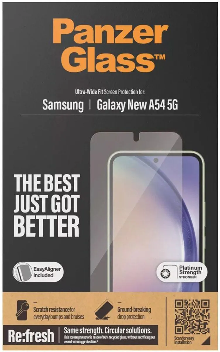 PanzerGlass PZ-7358 Screenprotector Samsung Galaxy A55 - Case Friendly
