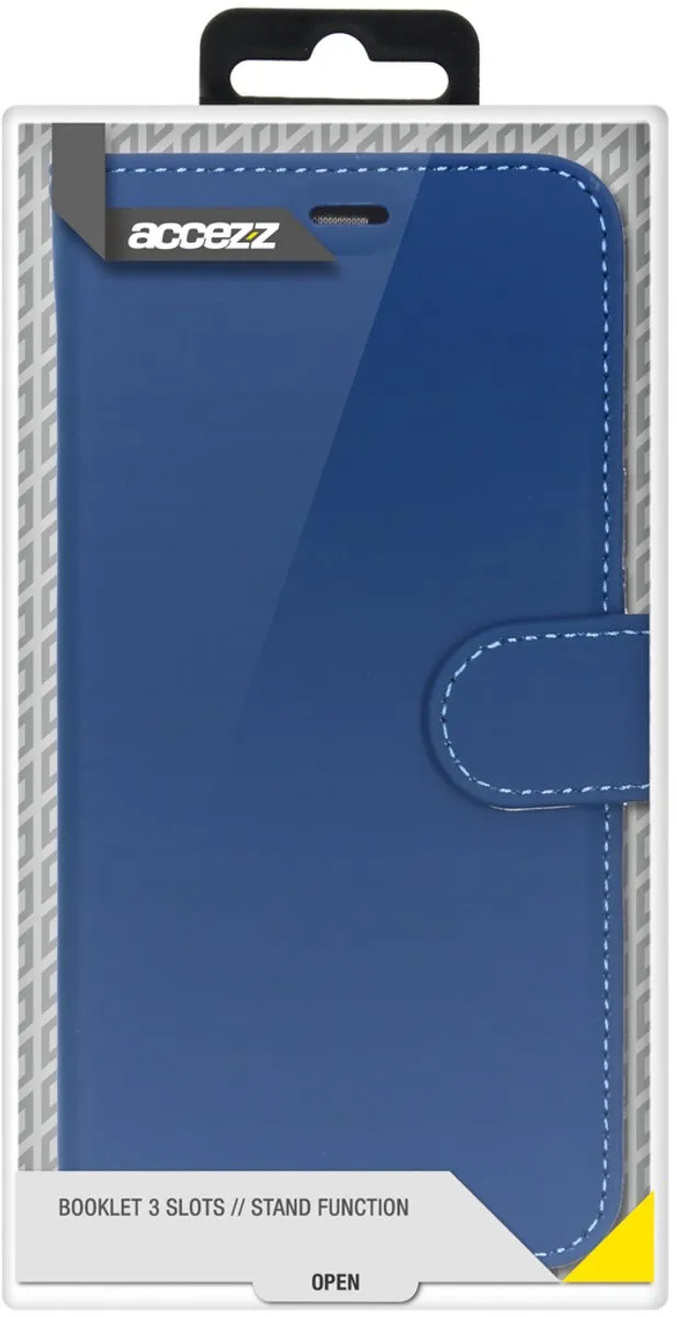 Accezz Hoesje iPhone 12 Pro Max Blauw - 3 Pasjes