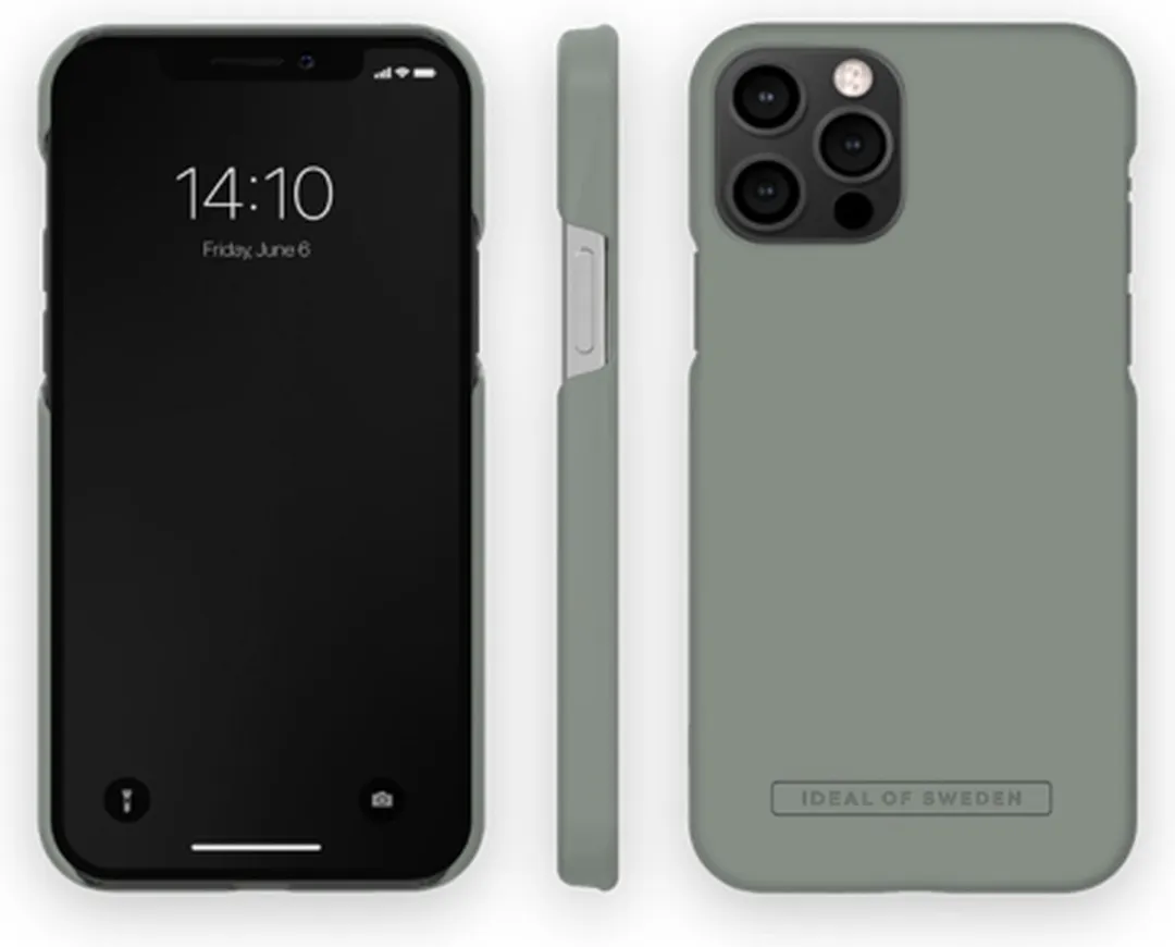 iDeal of Sweden Seamless Hoesje iPhone 12/12 Pro - Grijs