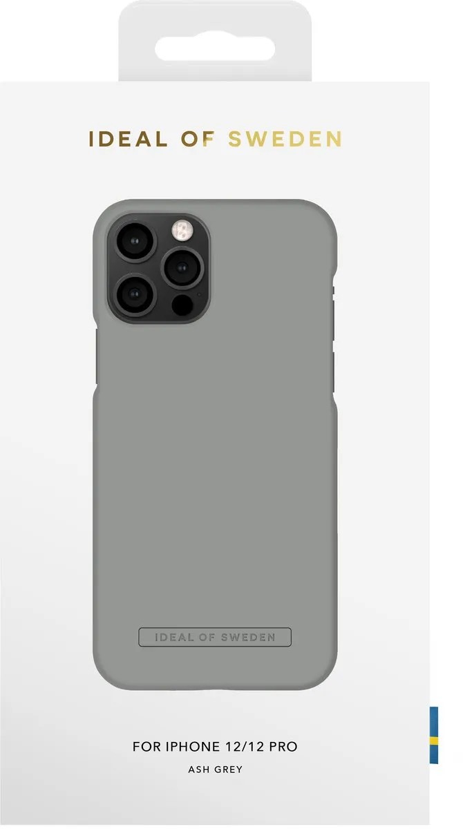 iDeal of Sweden Seamless Hoesje iPhone 12/12 Pro - Grijs