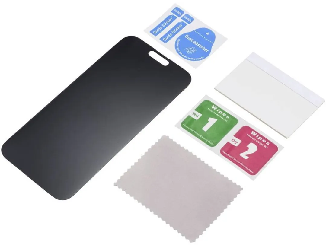 Renkforce RF-6683260 Privacy-schermbeschermer - Apple - 1 Stuk - Grijs/Zwart