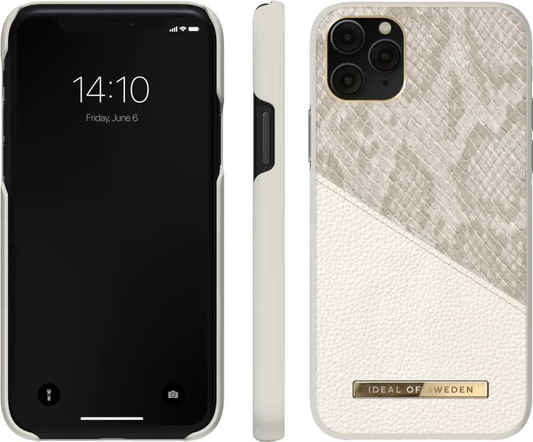 iDeal of Sweden Atelier Case iPhone 11 Pro/XS/X - Pearl Python