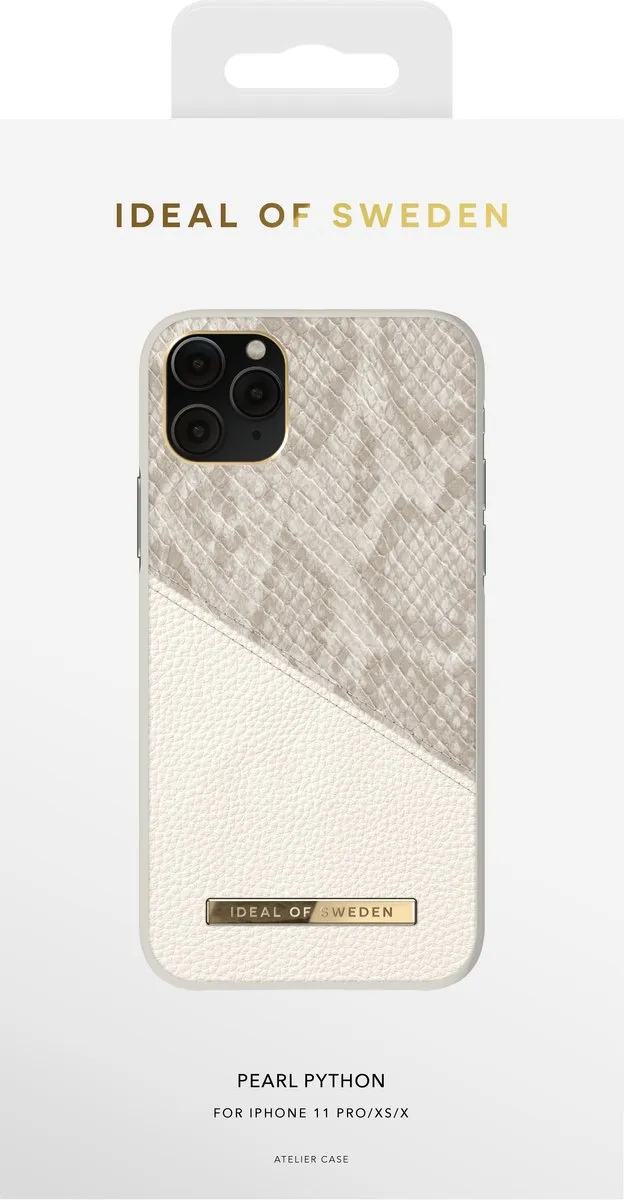 iDeal of Sweden Atelier Case iPhone 11 Pro/XS/X - Pearl Python