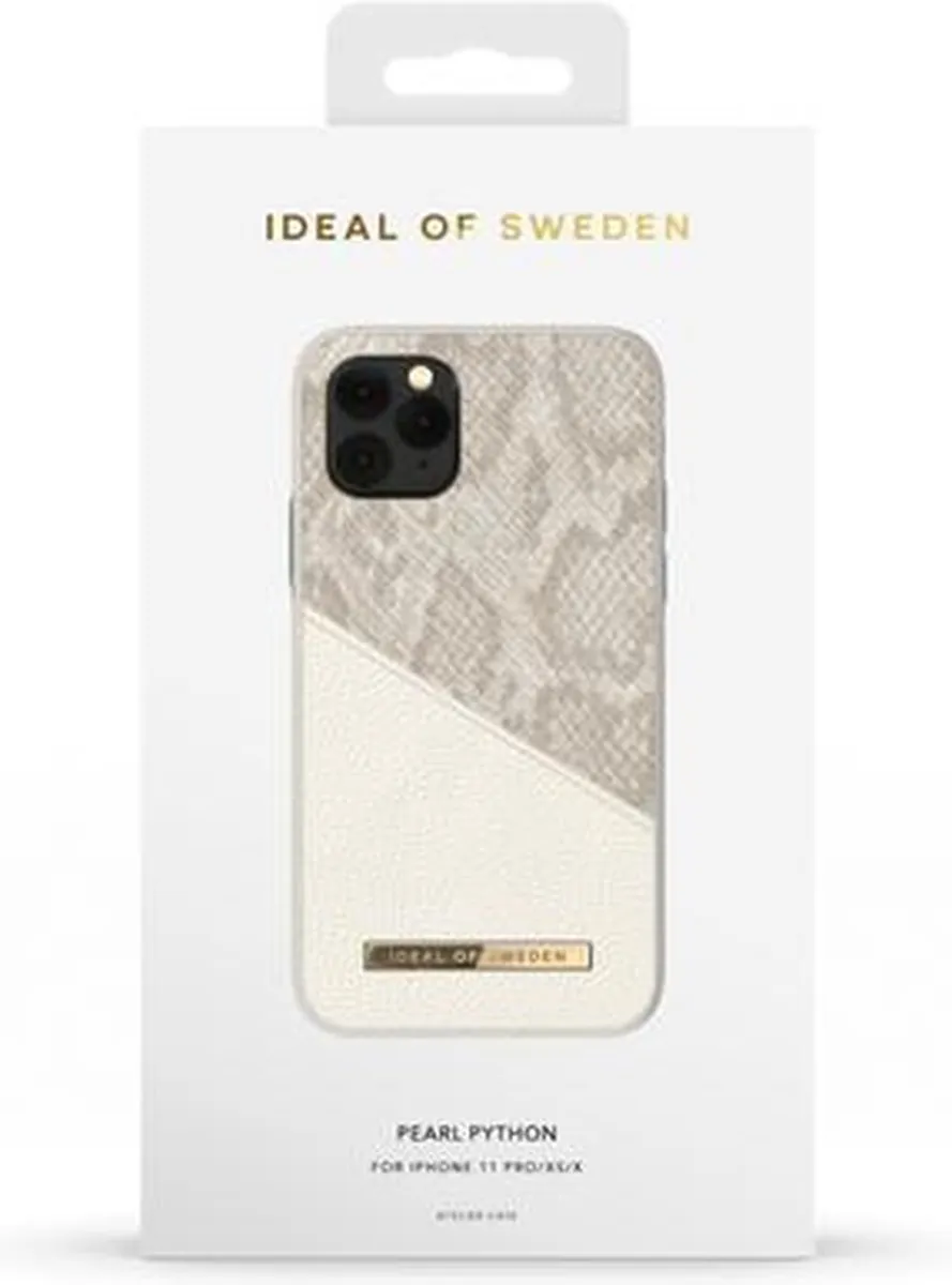 iDeal of Sweden Atelier Case iPhone 11 Pro/XS/X - Pearl Python