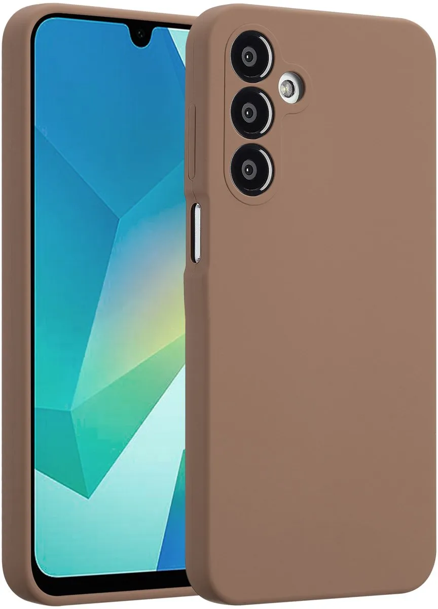 Accezz Hoesje Samsung Galaxy A16 Lichtbruin