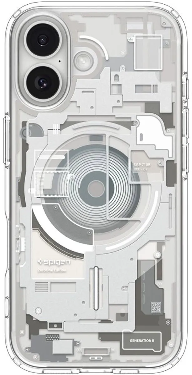 Spigen Case Ultra Hybride Magsafe Universeel - 1 Pasje - Zwart