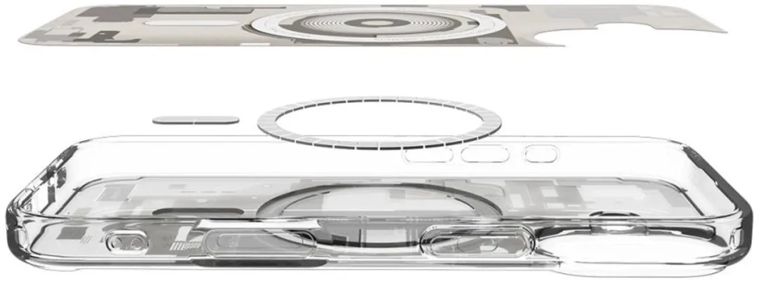 Spigen Case Ultra Hybride Magsafe Universeel - 1 Pasje - Zwart