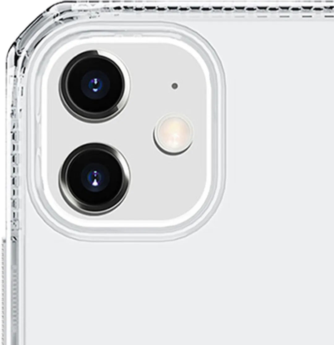Itskins Spectrum Cover iPhone 12 Mini - Transparant - AP2G-SPECM-TRSP