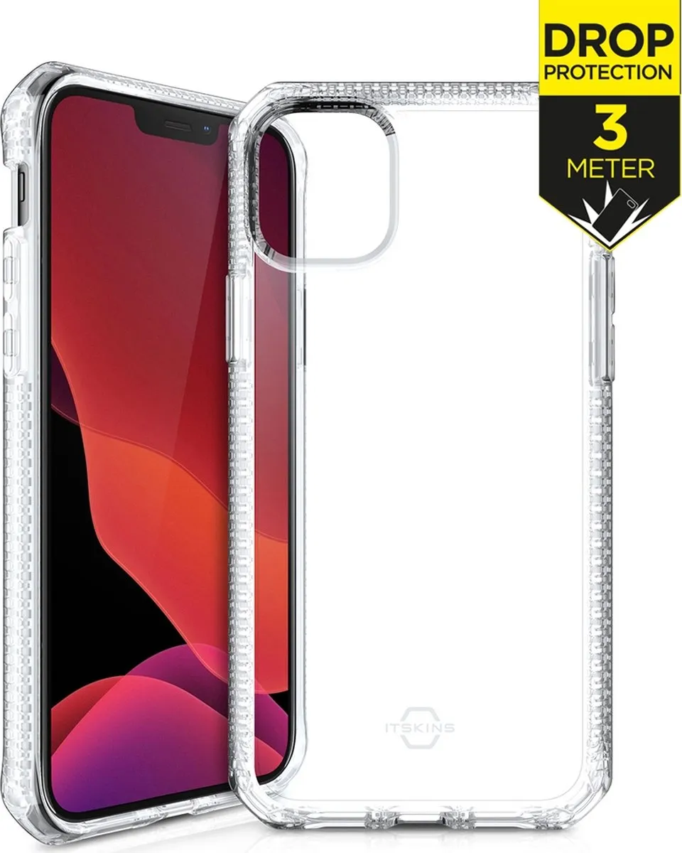 Itskins Spectrum Cover iPhone 12 Mini - Transparant - AP2G-SPECM-TRSP