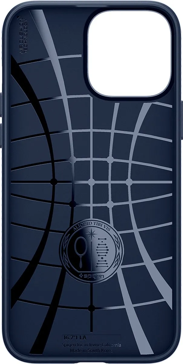 Spigen Liquid Air TPU Hoesje iPhone 13 - Blauw