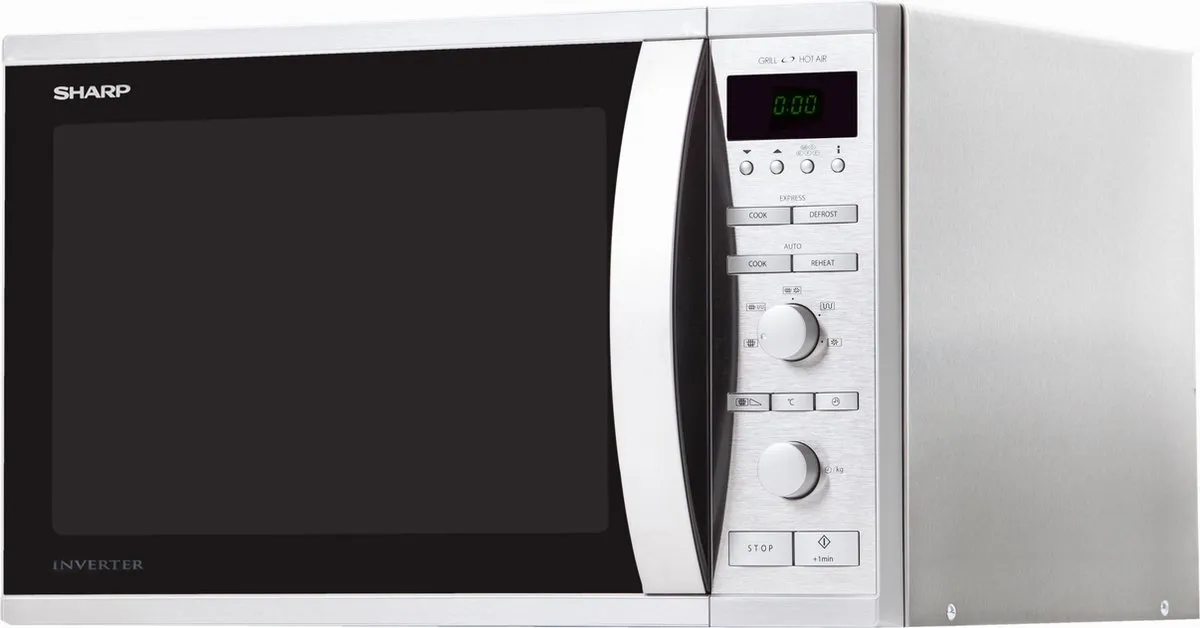 Sharp R-941STW - Combimagnetron - RVS