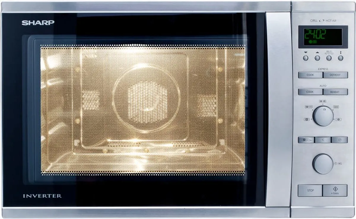 Sharp R-941STW - Combimagnetron - RVS