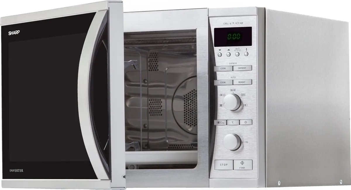 Sharp R-941STW - Combimagnetron - RVS