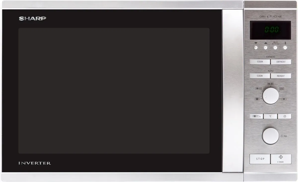 Sharp R-941STW - Combimagnetron - RVS