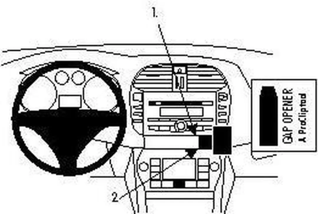 Brodit ProClip Houder Fiat Bravo 2008-2014 - 854075