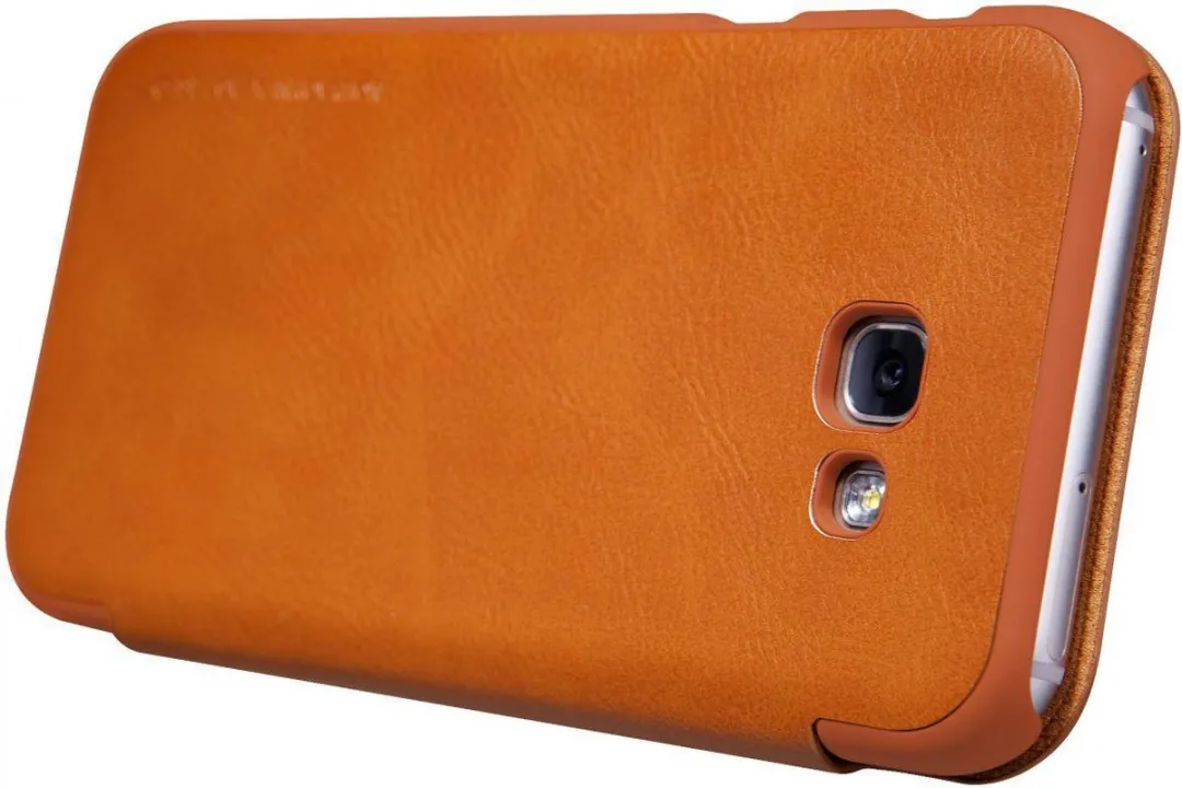 Nillkin Qin Series Hoesje Samsung Galaxy A3 (2017) - Bruin