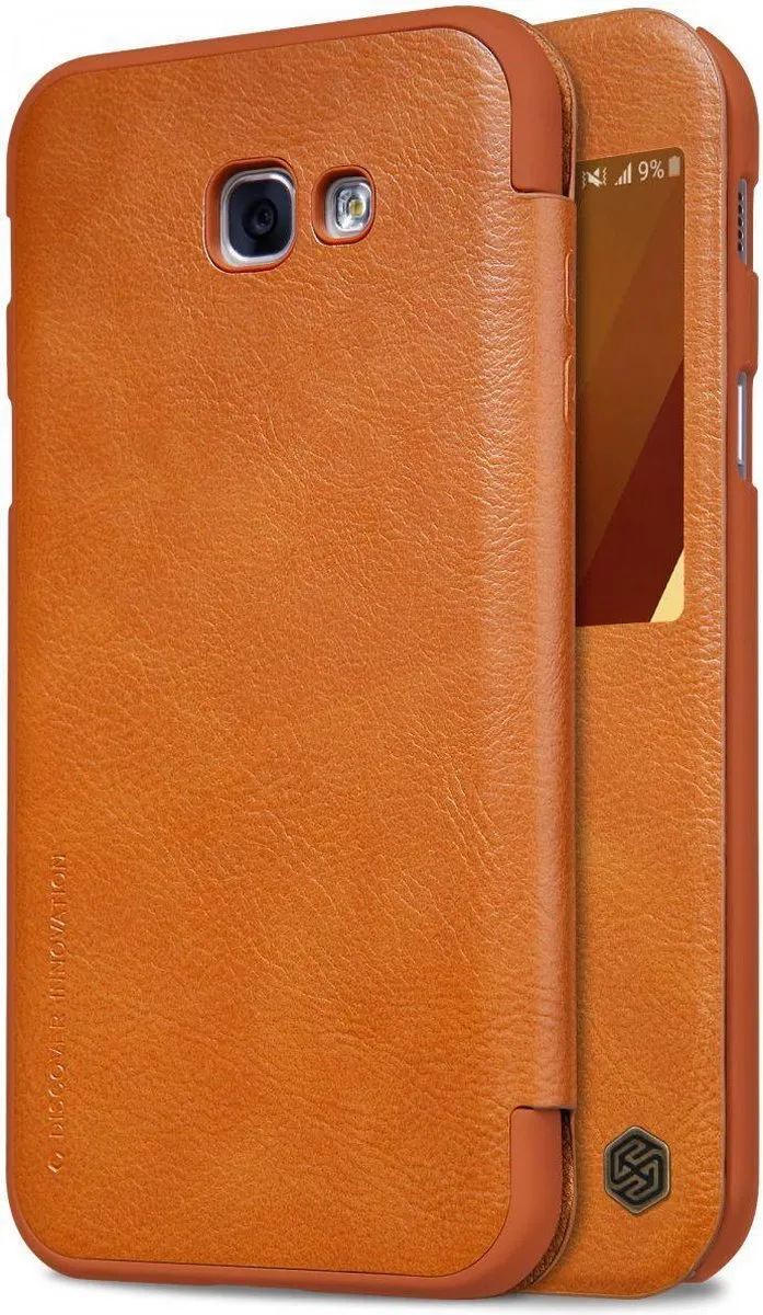 Nillkin Qin Series Hoesje Samsung Galaxy A3 (2017) - Bruin