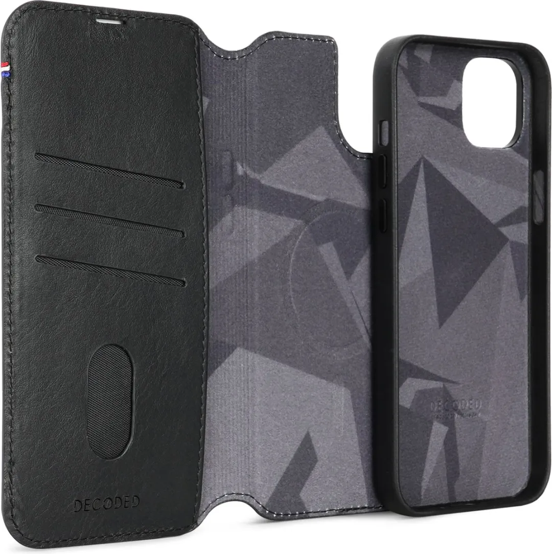 Decoded D24IPO15PLDW5BK iPhone 15 Plus Hoesje - Magnetisch 2-in-1 - Zwart