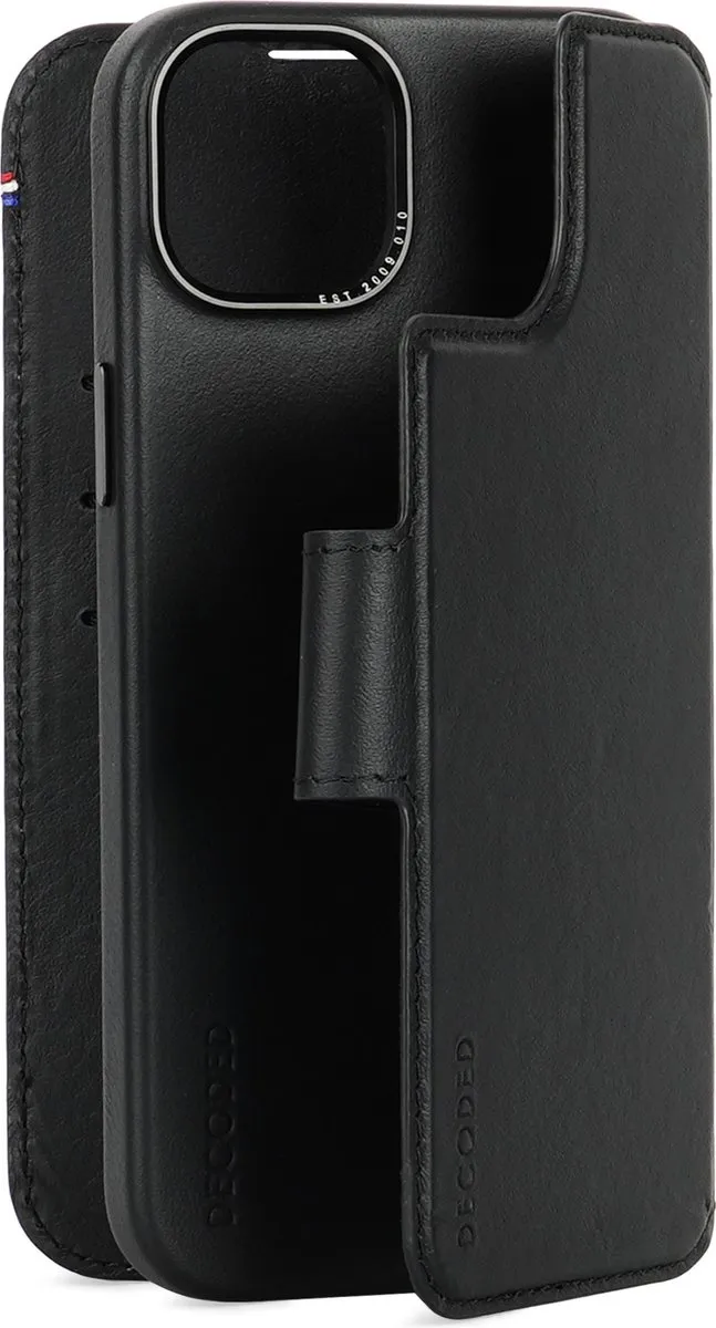 Decoded D24IPO15PLDW5BK iPhone 15 Plus Hoesje - Magnetisch 2-in-1 - Zwart