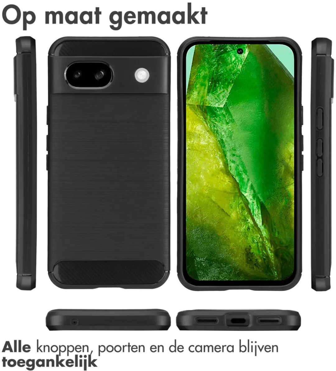 Imoshion Hoesje Google Pixel 8a - Zwart