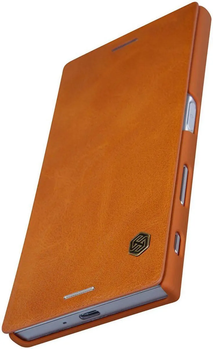 Nillkin Qin Book Case Sony Xperia XZ/XZs - XXZ13037103 - Bruin - afbeelding 2 van 6